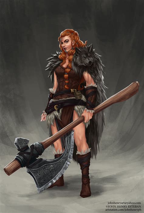 Viking Warrior Art