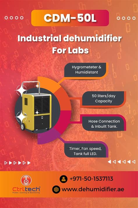 High Grade Industrial Dehumidifier For Laboratories Lab Dehumidifier