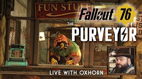 The Purveyor Legendary Scrip Vendor For Fallout Live With Oxhorn