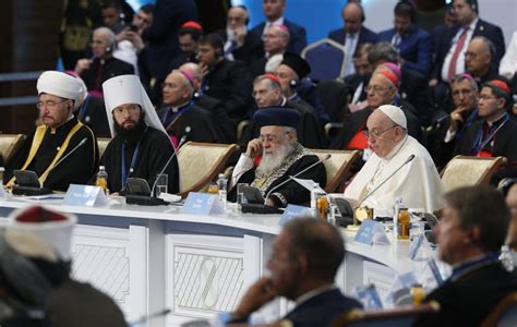 Pope Religions Must Be Purified Of Extremism Self Righteousness