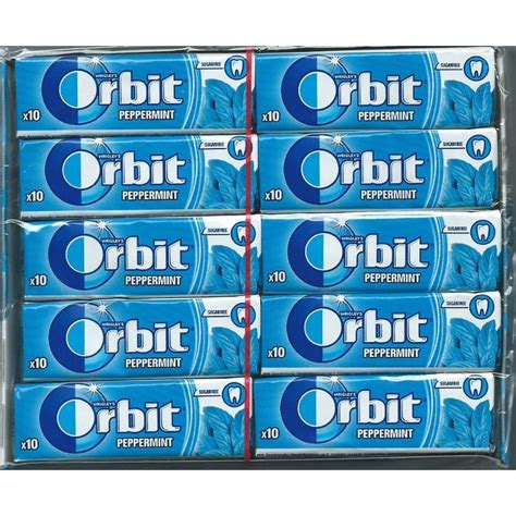 Комплект дъвки Orbit Peppermint 30 пакета - eMAG.bg