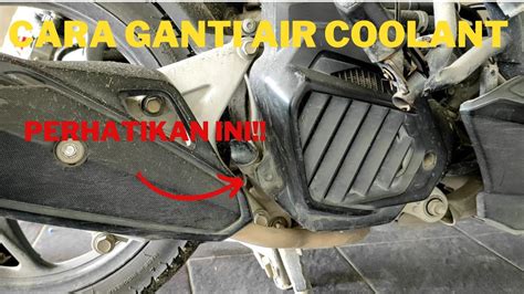 Cara Ganti Air Radiator Vario Youtube