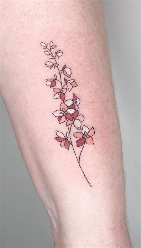 The Meaning Of Larkspur Tattoos: A Symbolism Guide