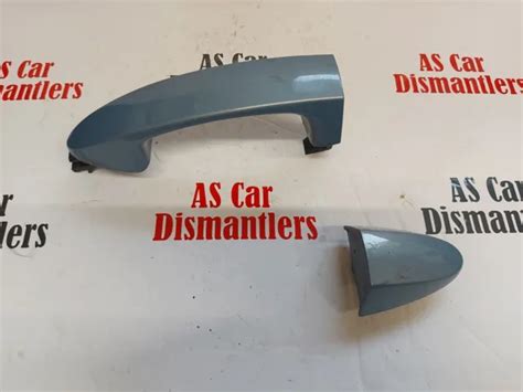 FORD FIESTA MK7 Avalon Blue Drivers Rear Exterior Door Handle Bh19 9