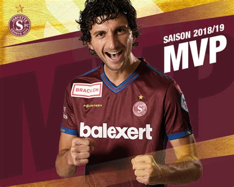 M Stevanovic élu MVP de la saison Servette FC