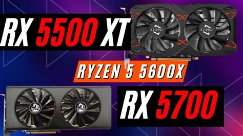 RX 5500 XT 51RISC Vs RX 5700 SOYO TESTES EM 10 GAMES 1080P ULTRA YouTube