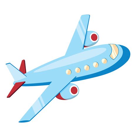 Simple Plane Clipart Transparent PNG Hd Simple Cartoon 60 OFF