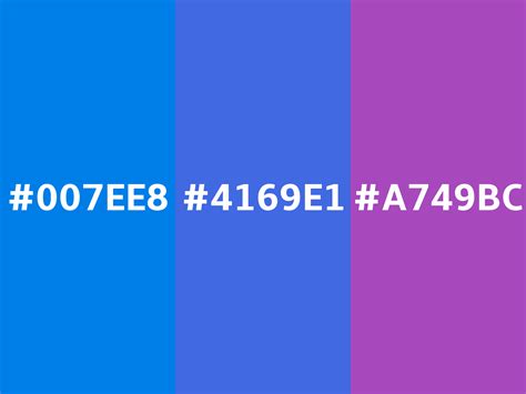 Royalblue color (Hex 4169E1)