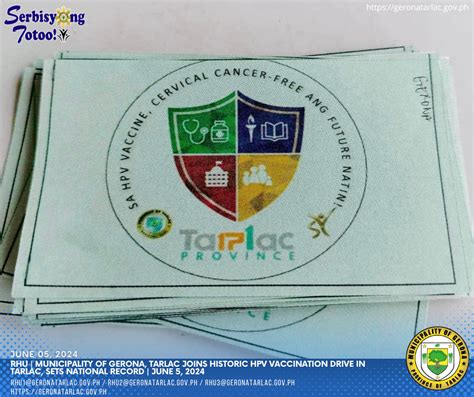 Rhu Municipality Of Gerona Tarlac Joins Historic Hpv Vaccination