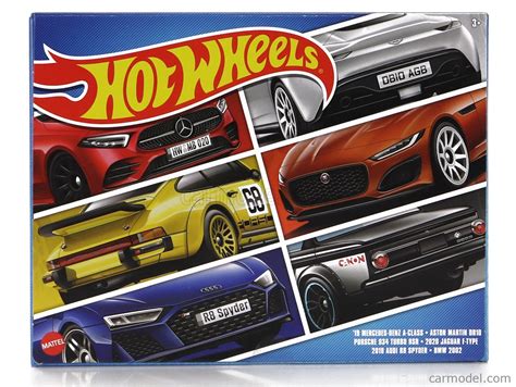 MATTEL HOT WHEELS HLK51 N0710 Scale 1 64 BMW SET ASSORTMENT 6 PIECES EUROPEAN CARS VARIOUS
