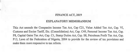 finance act  nigerian investment promotion commission