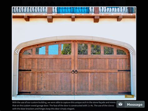 Custom Garage Door | Garage doors, Custom wood garage doors, Custom