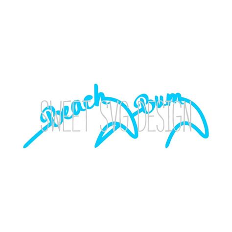Set Of 3 Beach Svg Beach Bum Svg Beach Bum Cutting File Beach Shirt