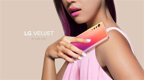 El Nuevo Lg Velvet Es Oficial Caracter Sticas Del M Vil M S Elegante De Lg