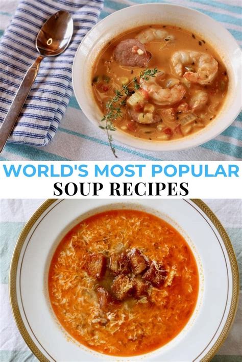 Most Popular Soups in the World | dobbernationLOVES