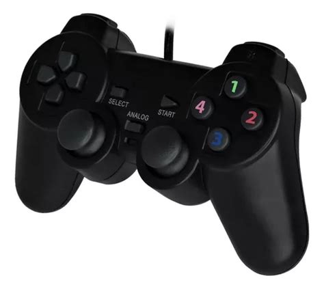 Controle Joystick Usb Anal Gico Dualshock Para Pc E Notebook Mercadolivre