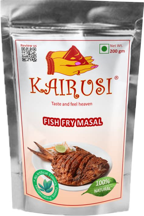 Homemade Fish Fry Masala Kairusi Foods Buy Online