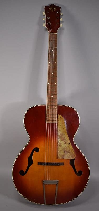 1950s Kay Archtop Sunburst Finish Acoustic Guitar Reverb Australia