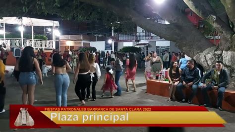 Baile De J Venes Fiestas Patronales Santa Clara Youtube