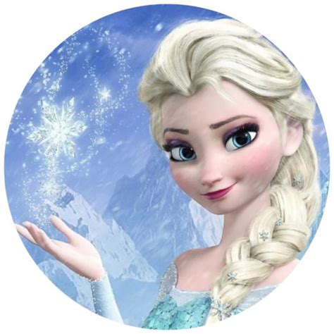 Frozen Elsa Circle Art Déco And Co
