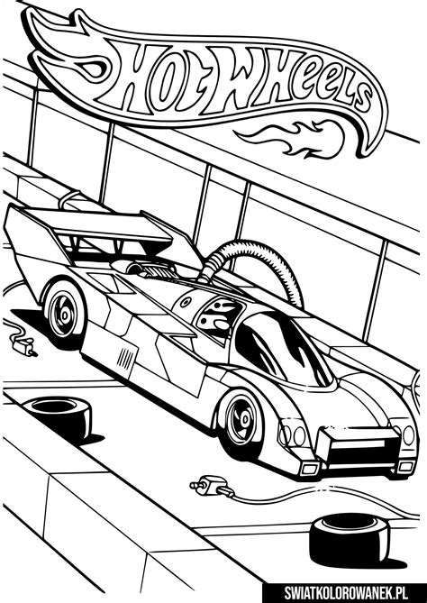 Kolorowanki Hot Wheels Darmowe Kolorowanki Do Druku