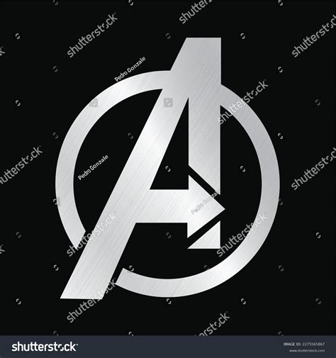 Avengers Icon Logo Art Design Vector Stock Vector Royalty Free