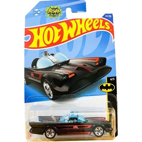 Hot Wheels Tv Series Batmobile Classic Batman Hcv M C Colecion Vel Mattel Carrinho De