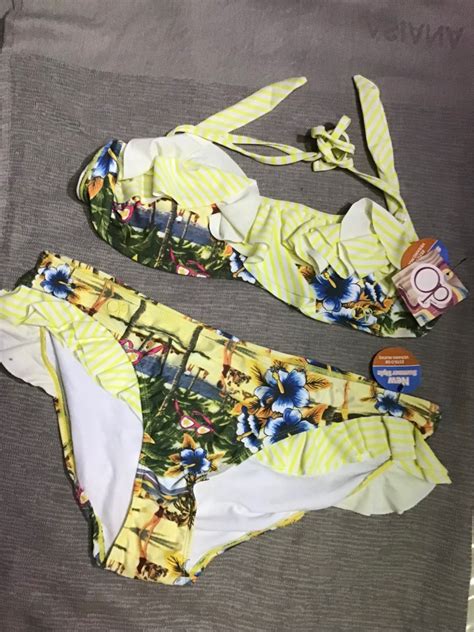 Op Brand New Gorgeous Bikini Set Xl Women S Fashion Swimwear Bikinis Swimsuits On Carousell