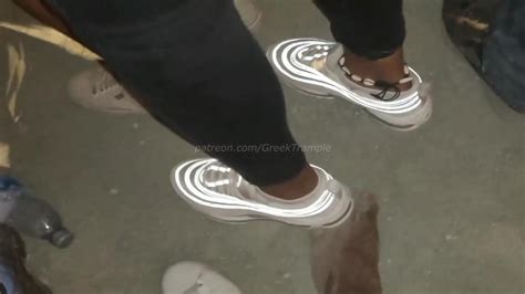 CFT 16 Unknown Candid Foot Trample Crush By Tall Brunette W Nike