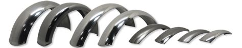 Mudguards | Fenders | Alloy | Plain Metal | Stainless Steel