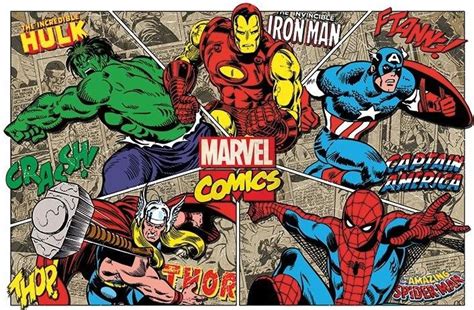 Особенности комиксов Марвел