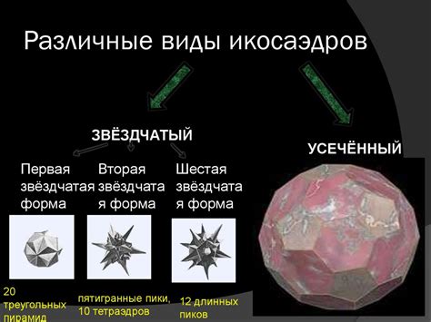 Икосаэдр. Виды икосаэдров - презентация онлайн