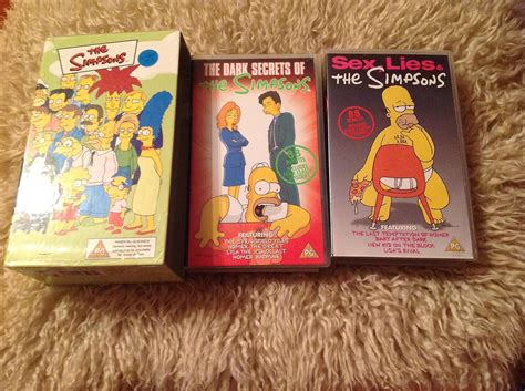 The Simpsons Crime And Punishment Sex Lies And The Simpsons Vhs