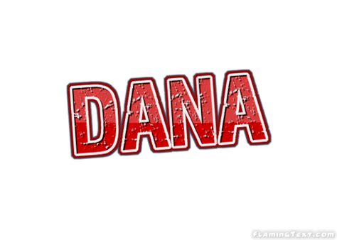 Dana Logo Free Name Design Tool From Flaming Text