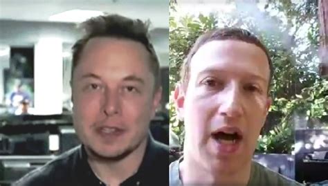 Elon Musk and Mark Zuckerberg