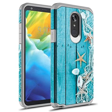 Lg Stylo 5 Case Kaesar Slim Hybrid Dual Layer Shockproof Hard Cover Graphic Fashion Cute