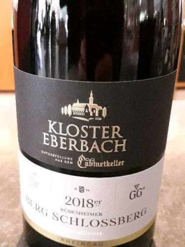 Kloster Eberbach R Desheimer Berg Schlossberg Sp Tburgunder Gg Vivino