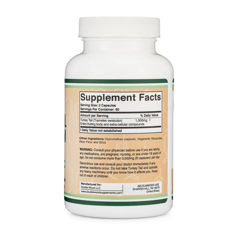 Organic Turkey Tail Mushroom Powder - Immune Support