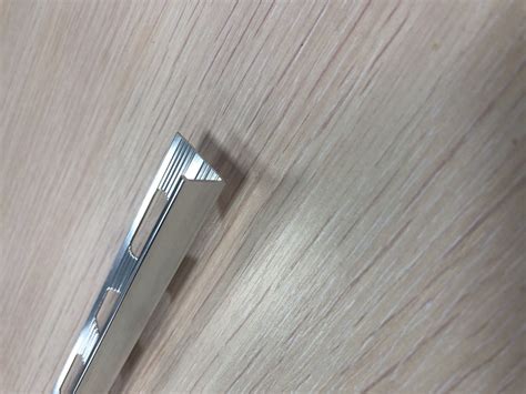 ПЛ 12 профиль для кафельной плитки 10-12 мм. Хром