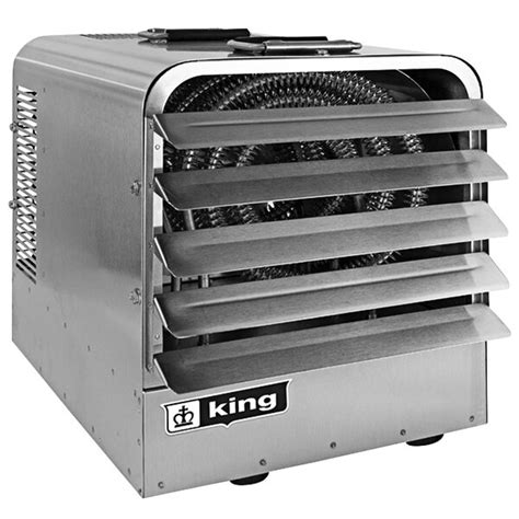 King Electric Pkbs2007 3 T Fm Stainless Steel Portable Unit Heater