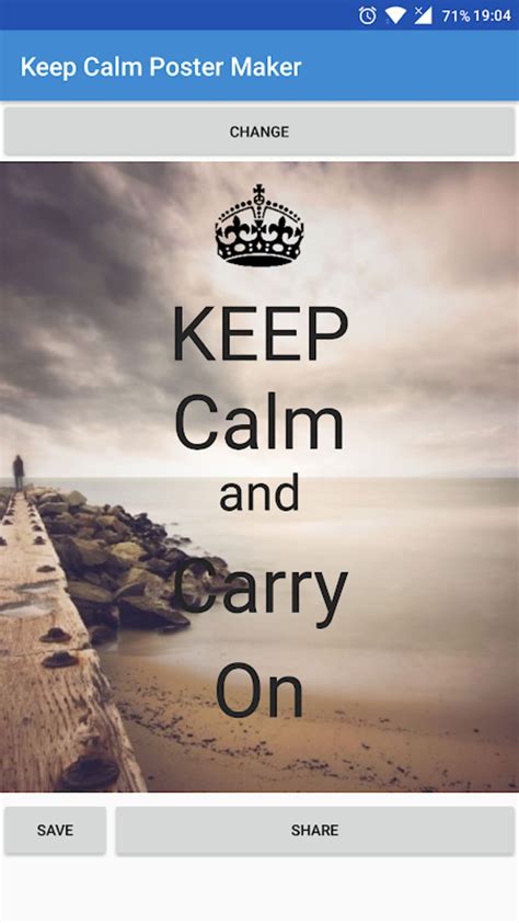 calm poster maker apk  android