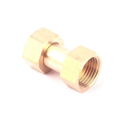 1pc 12 Inch Brass Adapter Female Thread Brass Straight Connector Home Water Heater Fitting In