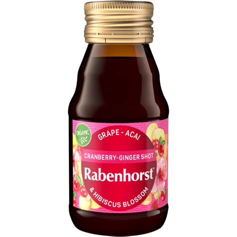 3x Rabenhorst Cranberry Gember Shot 60 Ml Plein Nl