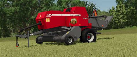 LS25: Massey Ferguson MF 1840 Ballenpresse v 1.0.0.0 Pressen Mod für