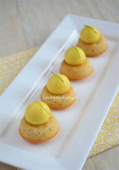 Financiers Met Lemon Curd Laura S Bakery Recept Snoep Bakken