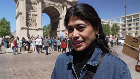 Rassemblement Pour La Palestine Marseille Avec Rima Hassan Sur La