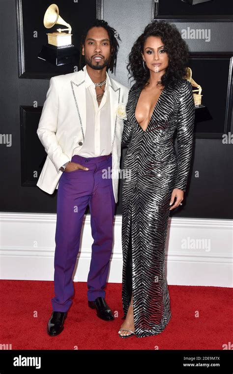 Miguel Attends The 61st Annual Grammy Awards At Staples Center On
