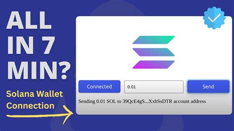 Solana Network Tutorial With Html And Js Sending Money Connecting To