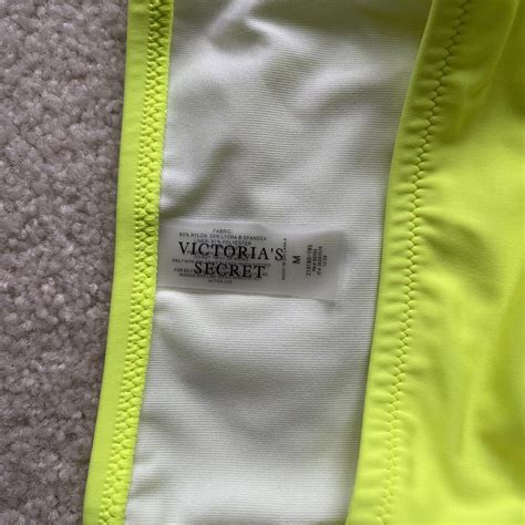 Victoria S Secret Women S Yellow Bikini And Tankini Bottoms Depop