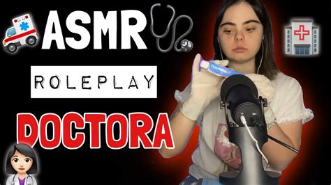 Asmr Roleplay Doctora Youtube